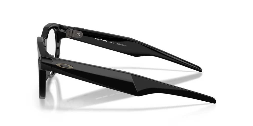 Oakley Meta HSTN AI Performance Glasses Clear Frame - Black