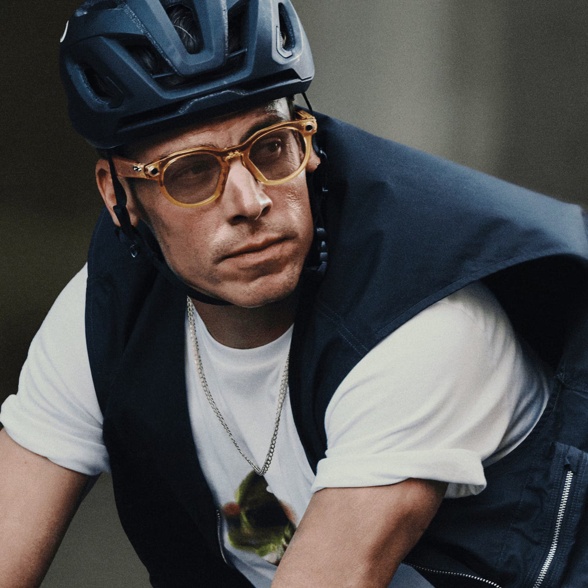 Oakley Meta HSTN AI Performance Glasses Clear Frame - Light Curry