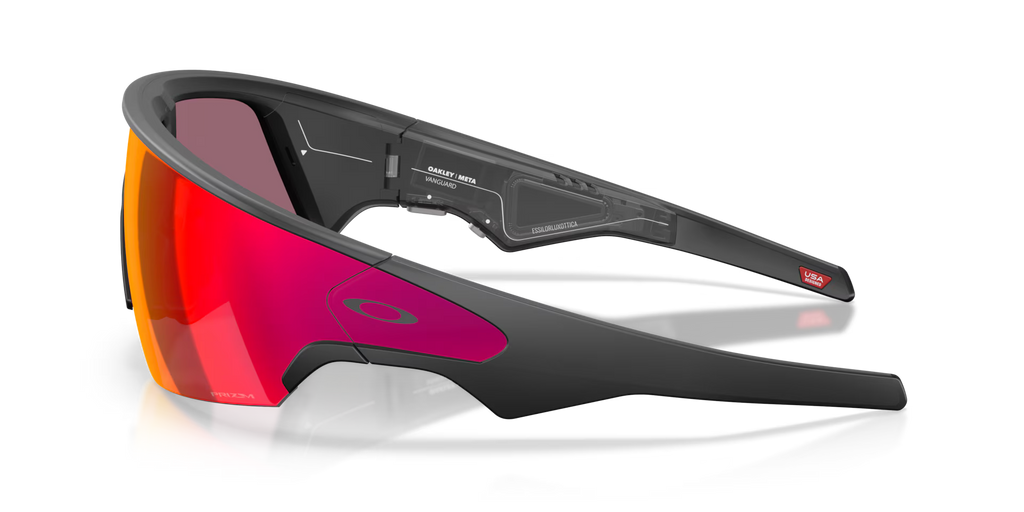 Oakley Meta Vanguard AI Performance Glasses Black Frame - Black