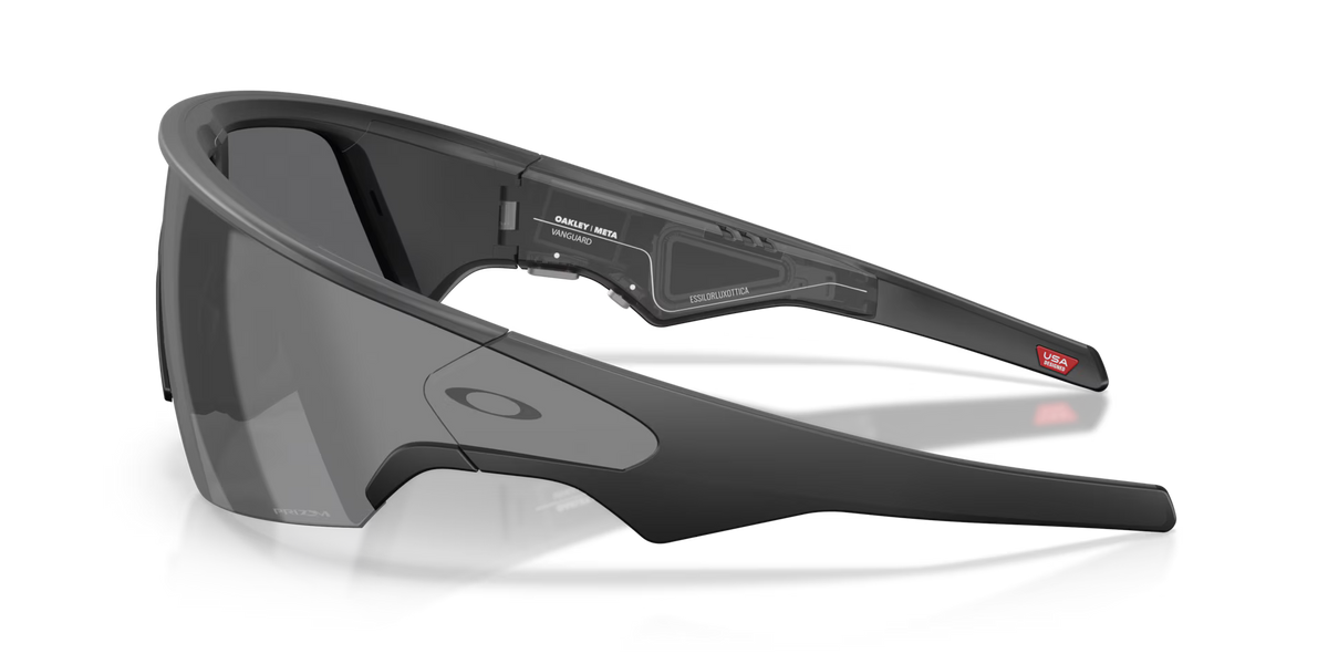 Oakley Meta Vanguard AI Performance Glasses Black Frame - Black