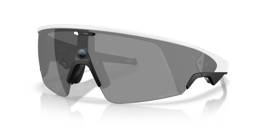 Oakley Meta Vanguard AI Performance Glasses Black Frame - White