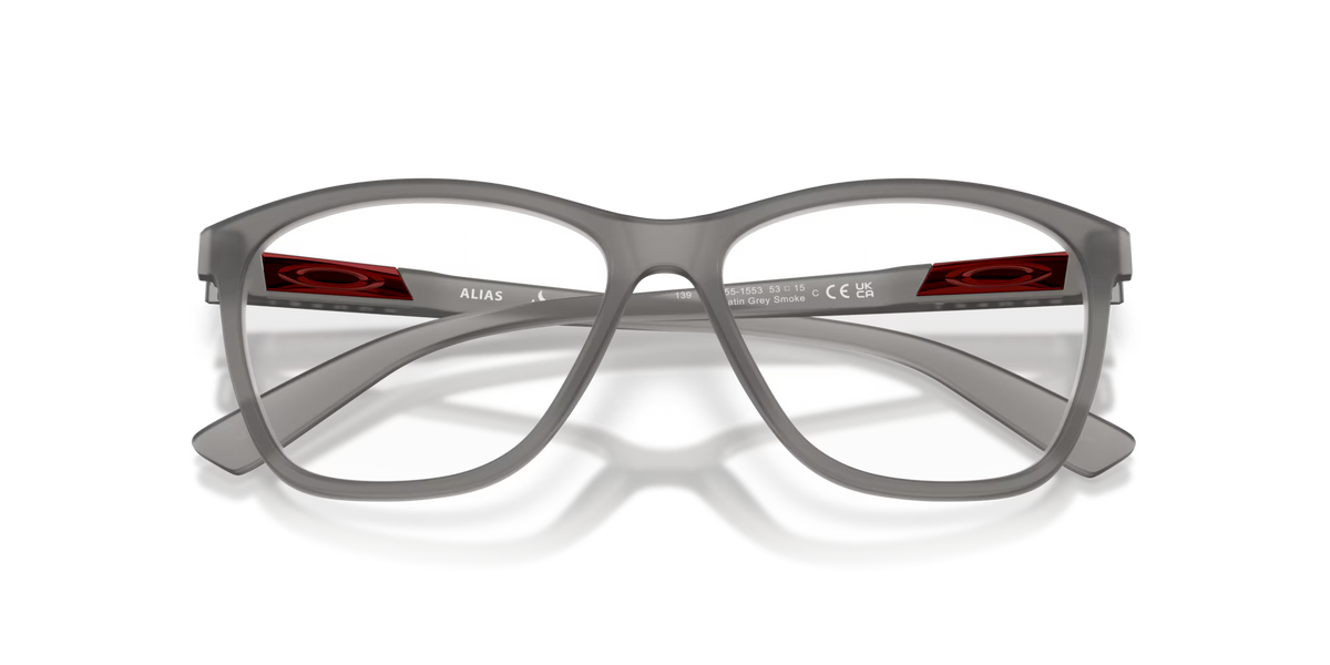 Oakley Women's Alias Basecamp Collection Eyeglasses - Grey
