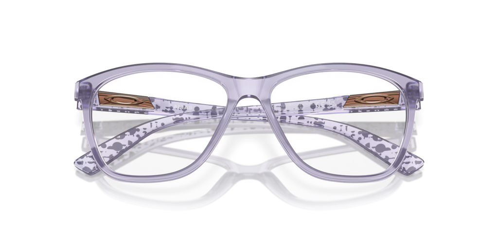 Oakley Women's Alias Eyeglasses - Polished Trans Lilac