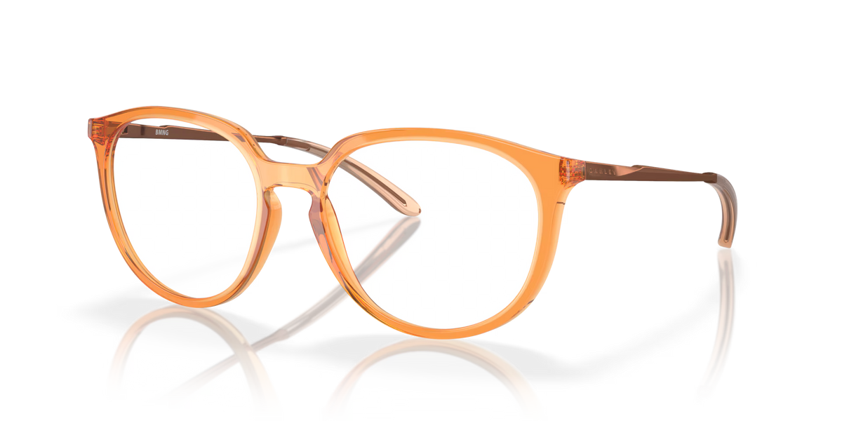 Oakley Women's Bmng Eyeglasses - Polished Transparent Ginger