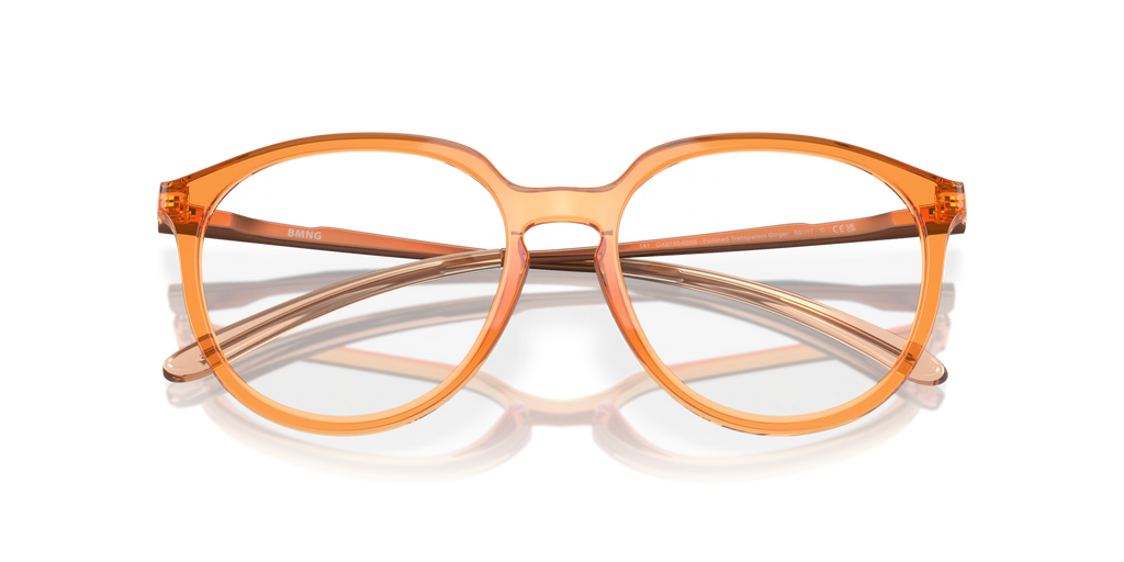Oakley Women's Bmng Eyeglasses - Polished Transparent Ginger