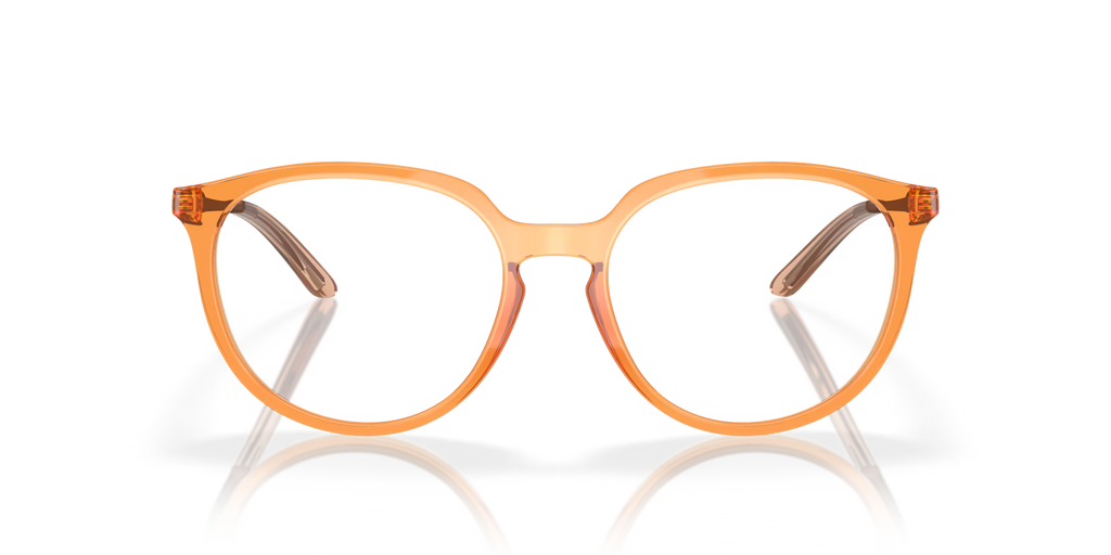Oakley Women's Bmng Eyeglasses - Polished Transparent Ginger