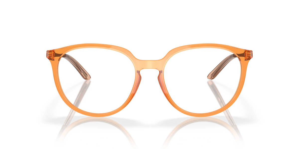 Oakley Women's Bmng Eyeglasses - Polished Transparent Ginger