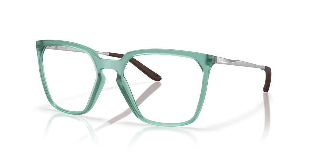 Oakley Women's Bmng Sq Eyeglasses - Matte Translucent Pacific