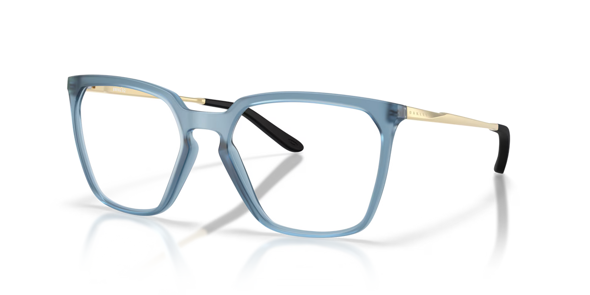 Oakley Women's Bmng Sq Eyeglasses - Matte Transparent Abyss