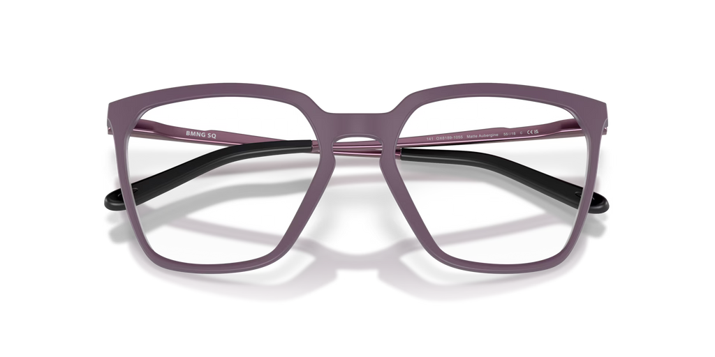 Oakley Women's Bmng Sq Obscura Collection Eyeglasses - Matte Aubergine