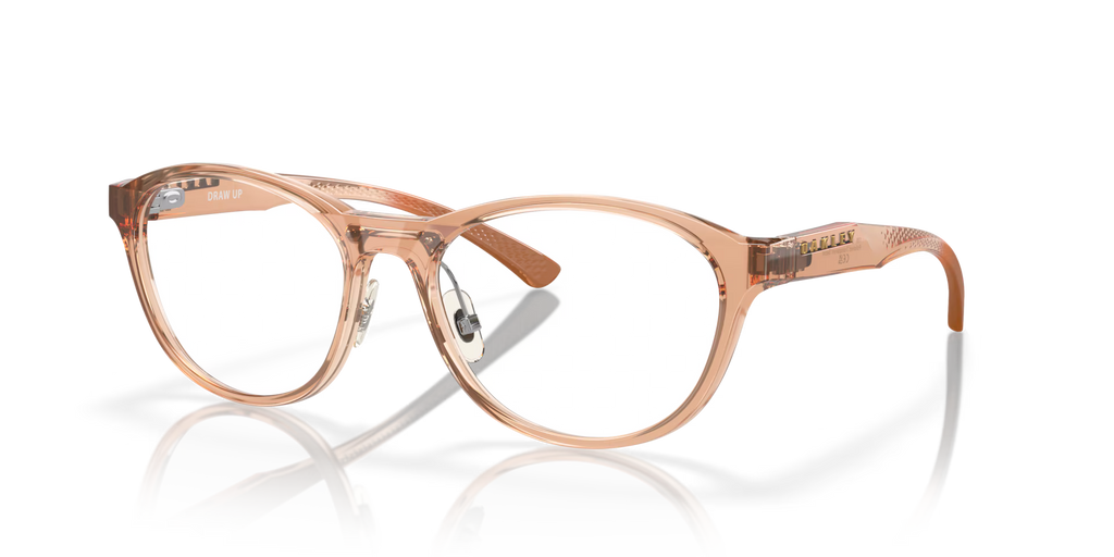 Oakley Women's Draw Up Eyeglasses - Polished Transparent Sepia
