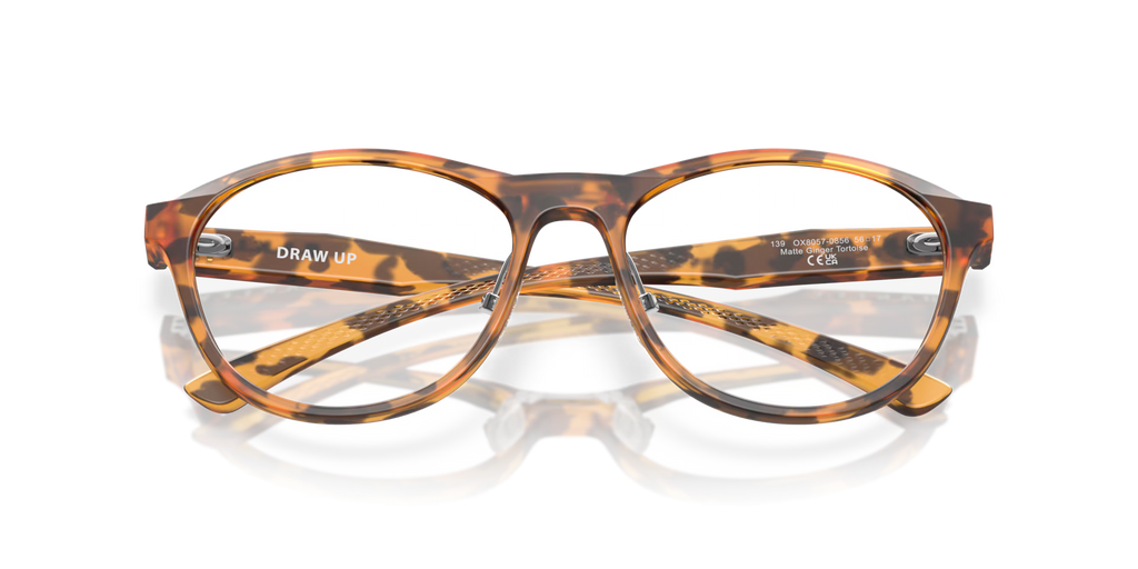 Oakley Women's Draw Up Eyeglasses - Matte Ginger Tortoise