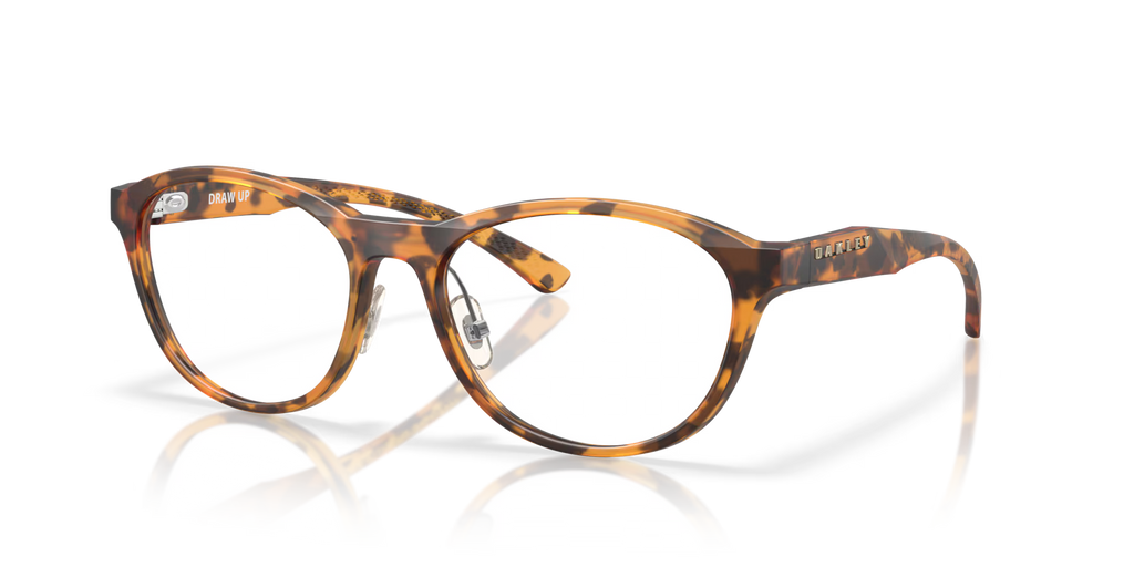 Oakley Women's Draw Up Eyeglasses - Matte Ginger Tortoise
