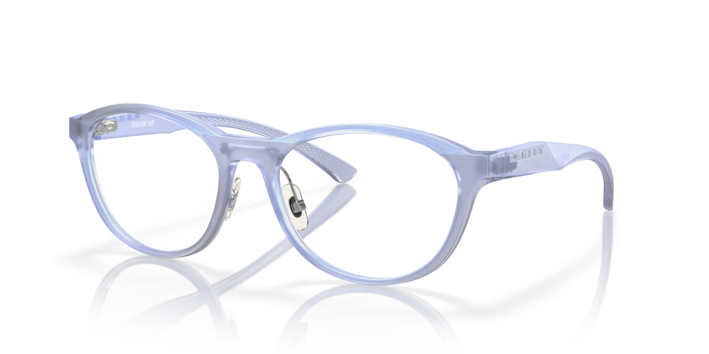 Oakley Women's Draw Up Eyeglasses - Matte Dark Stonewash Opaline