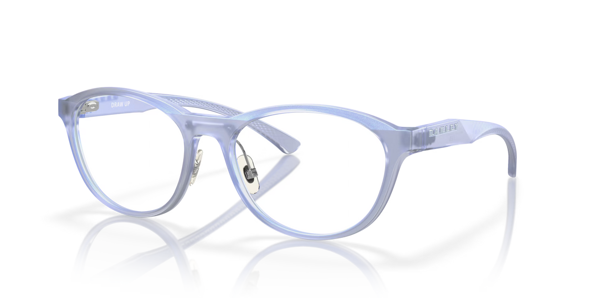 Oakley Women's Draw Up Eyeglasses - Matte Dark Stonewash Opaline