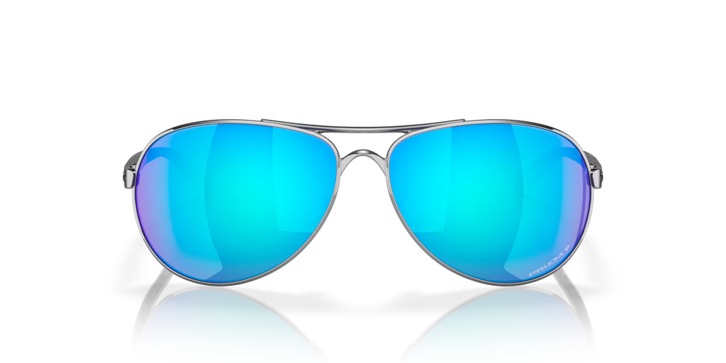 Oakley Women's Feedback Sunglasses - Polished Chrome