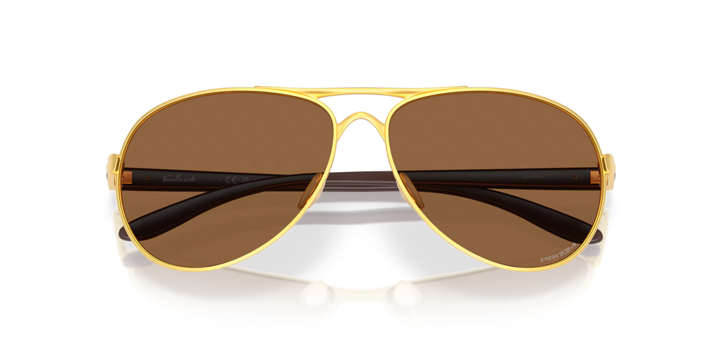 Oakley Women's Feedback Sunglasses - Gold
