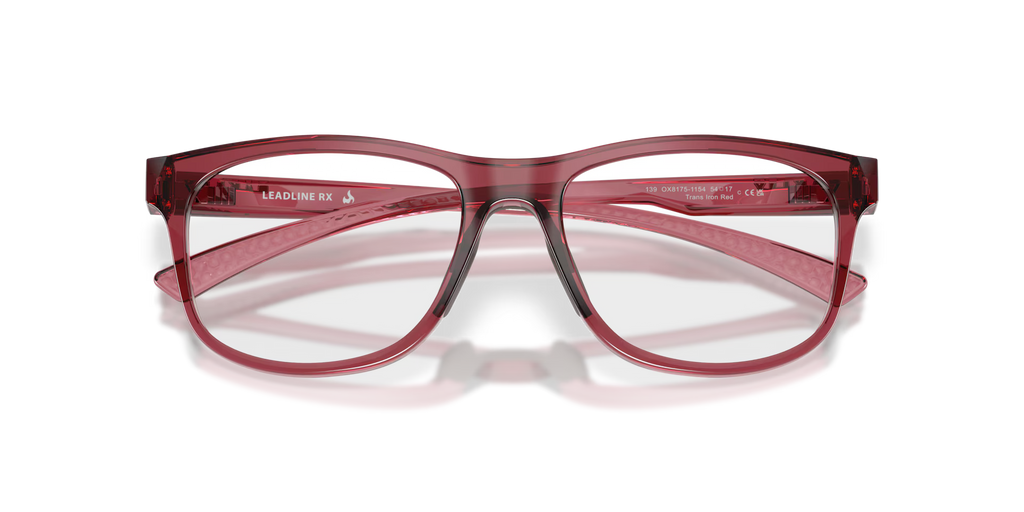Oakley Women's Leadline Basecamp Collection Eyeglasses - Red