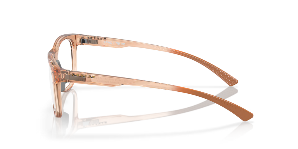 Oakley Women's Leadline Eyeglasses - Polished Transparent Sepia