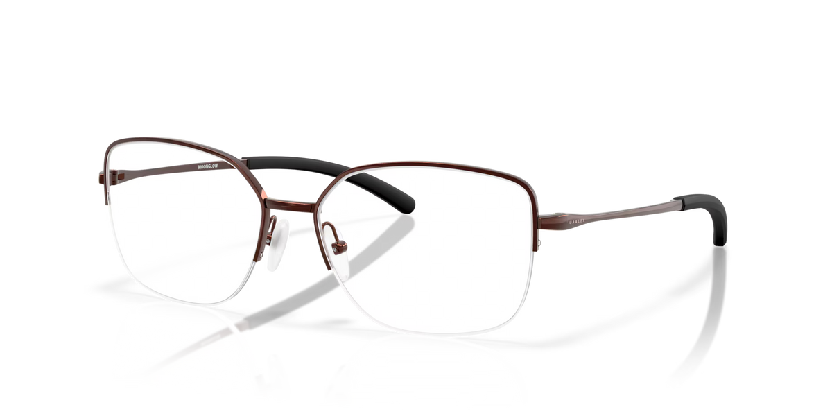 Oakley Women's Moonglow Eyeglasses - Satin Grenache