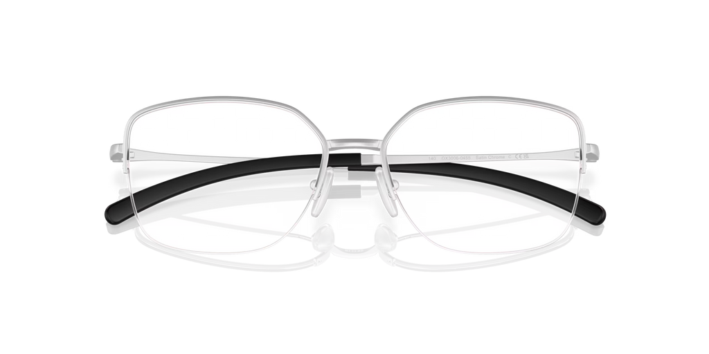 Oakley Women's Moonglow Eyeglasses - Satin Chrome