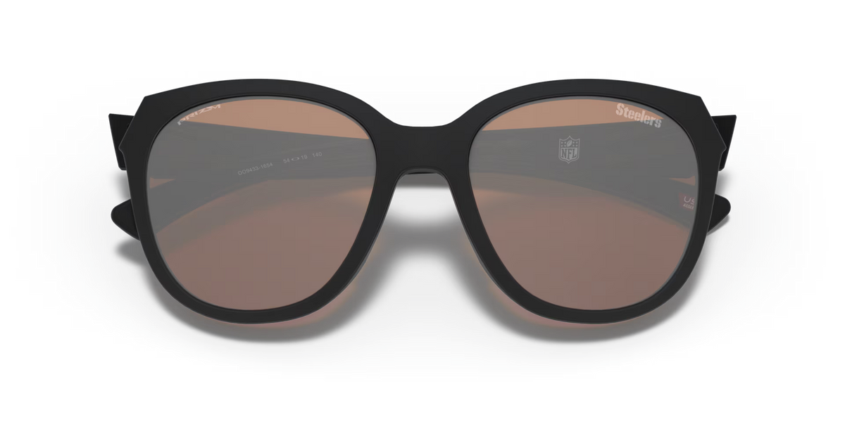 Oakley Women's Pittsburgh Steelers Low Key Sunglasses - Black