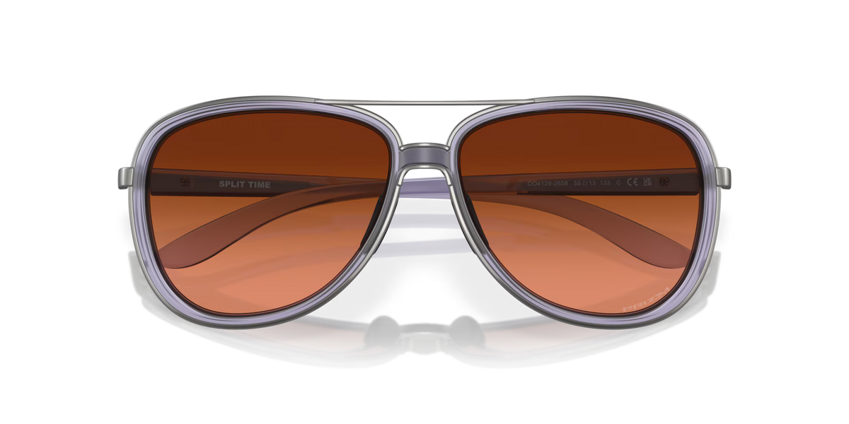 Oakley Women's Split Time Sunglasses - Matte Trans Lilac