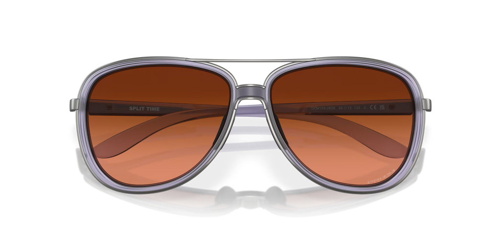 Oakley Women's Split Time Sunglasses - Matte Trans Lilac