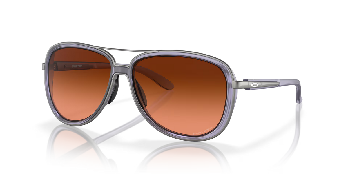 Oakley Women's Split Time Sunglasses - Matte Trans Lilac