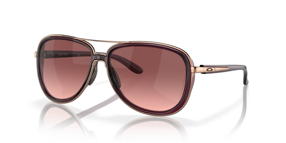 Oakley Women's Split Time Sunglasses - Crystal Raspberry