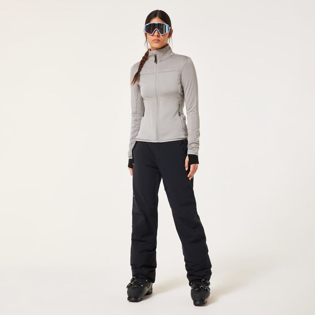 Oakley Women's W. Canopy Full Zip Sweatshirt - Cement