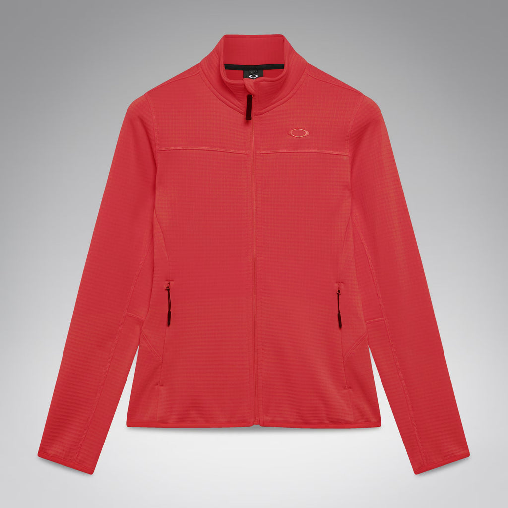 Oakley Women's W. Canopy Full Zip Sweatshirt - Red
