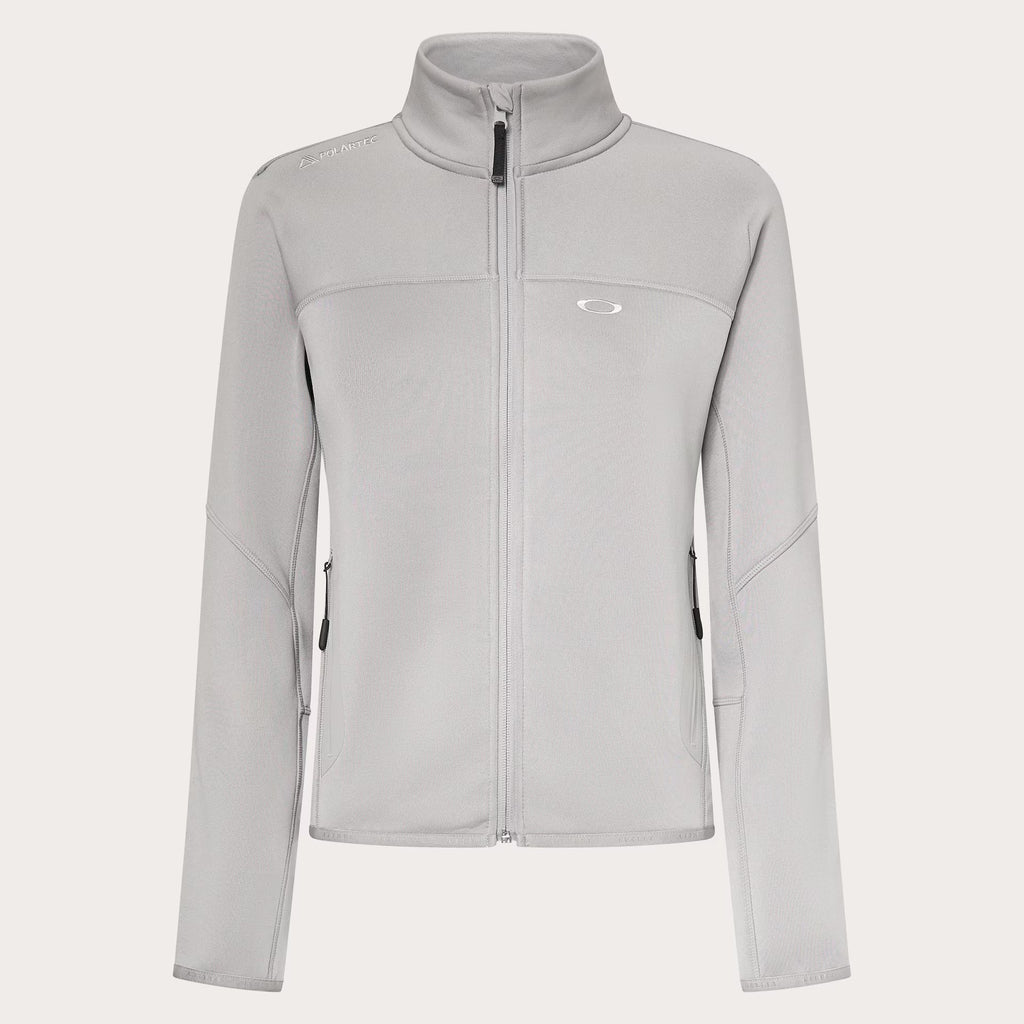 Oakley Women's W. Canopy Pro Fullzip Sweatshirt - Cement