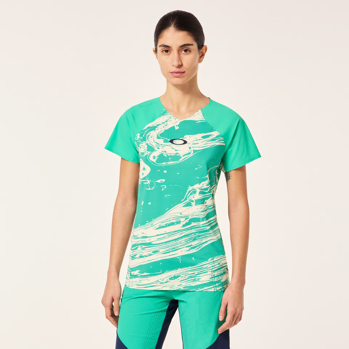 Oakley Women's W Seeker Airline Ss Jersey - White
