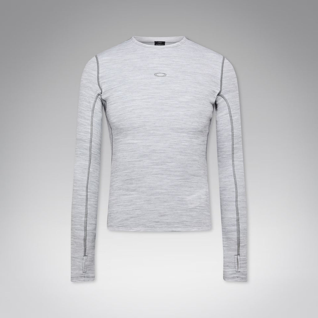 Oakley Women's W. Spruce Wool Ls Base Layer - Cement Melange