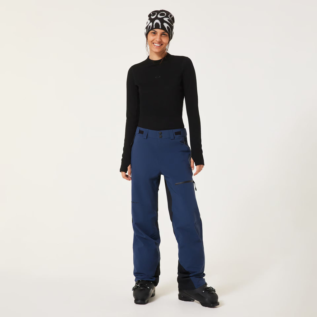 Oakley Women's W. Spruce Wool Ls Base Layer - Black